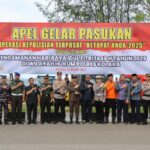 Kolaka Siaga Lebaran: Polres Gelar Pasukan dan Musnahkan Barang Bukti Kejahatan