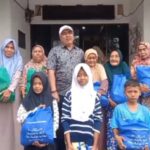 H.Junaedi Bersama Stap dan Lembaga Desa Salurkan 800 Paket Sembako