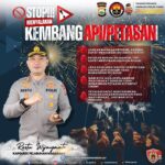 AKBP Restu Wijayanto S.I.K., Menghimbau Masyarakat STOP MENYALAKAN KEMBANG API