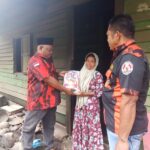 PAC Pemuda Pancasila Lingga Bayu Bagikan ratusan paket sembako bagi Masyarakat .