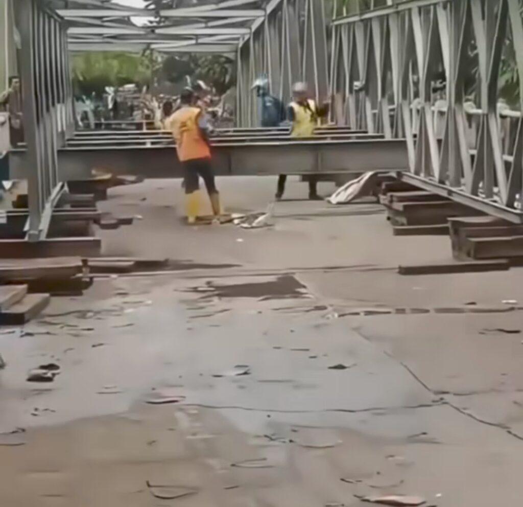 Pembangunan Jembatan Bailey di Pangkalan Karawang Ditargetkan Rampung Sebelum Lebaran