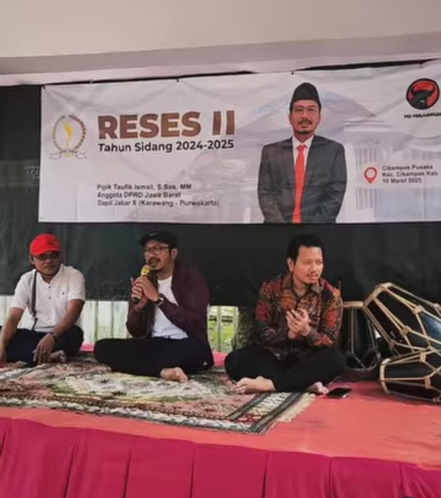 Anggota DPRD Gelar Reses di Desa Cikampek Pusaka, Serap Aspirasi Warga