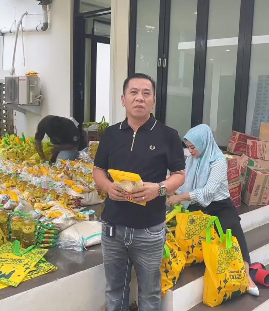 Silaturahmi dan Berbagi di Bulan Ramadan,H Asep Syaepuloh dengan  Warga Anggadita Sambut Baik Inisiatif Sosial