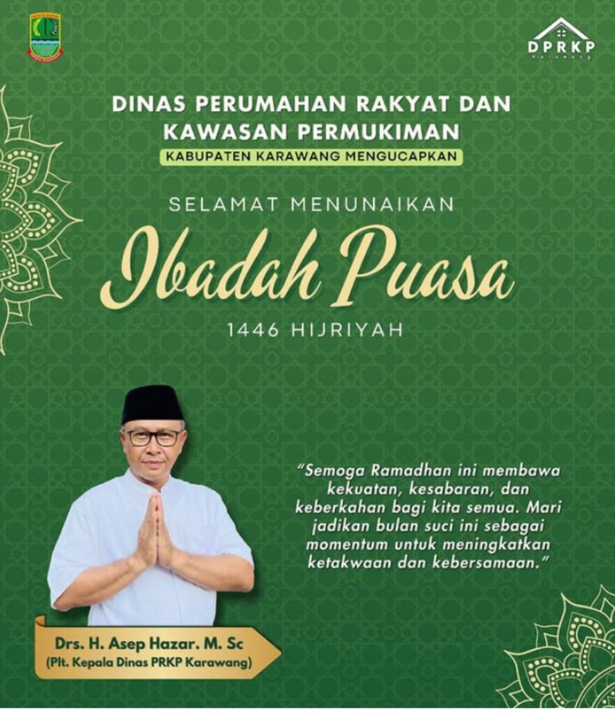 DPRKP, Selamat  Menunaikan Ibadah Puasa 1446 H, Tahun 2025