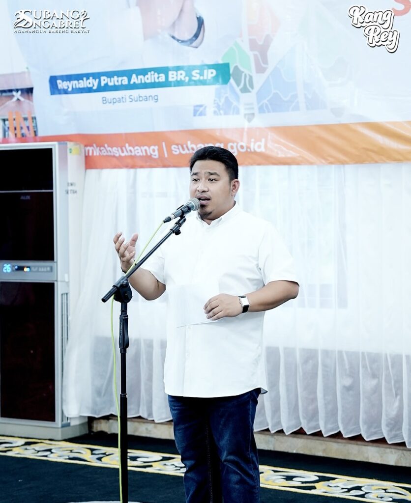 Bupati Subang Reynaldy Putra dan Wakil Bupati  Gelar Silaturahmi dan Buka Puasa Bersama Insan Media