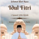 Umat Muslim Merayakan Hari Raya Idul Fitri 1446 H dengan Penuh Sukacita