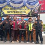 Kapolsek Patokbeusi Lakukan Monitoring ke Posko Arus Balik Lebaran 2025