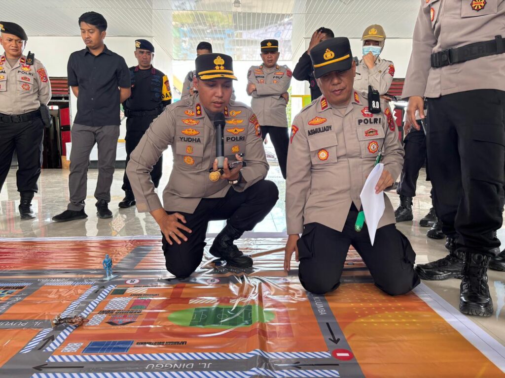 Kapolres Kolaka Laksanakan TFG untuk Pengamanan HUT Provinsi Sultra ke-61