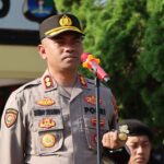 Pimpin Apel Perdana, Kapolres Tanggamus Sampaikan Sejumlah Pesan Tegas ke Personel