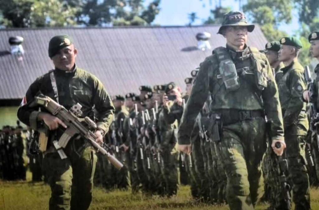 Satgas Yonif 432 Kostrad Kembali Lengkap Usai Tugas di Papua.