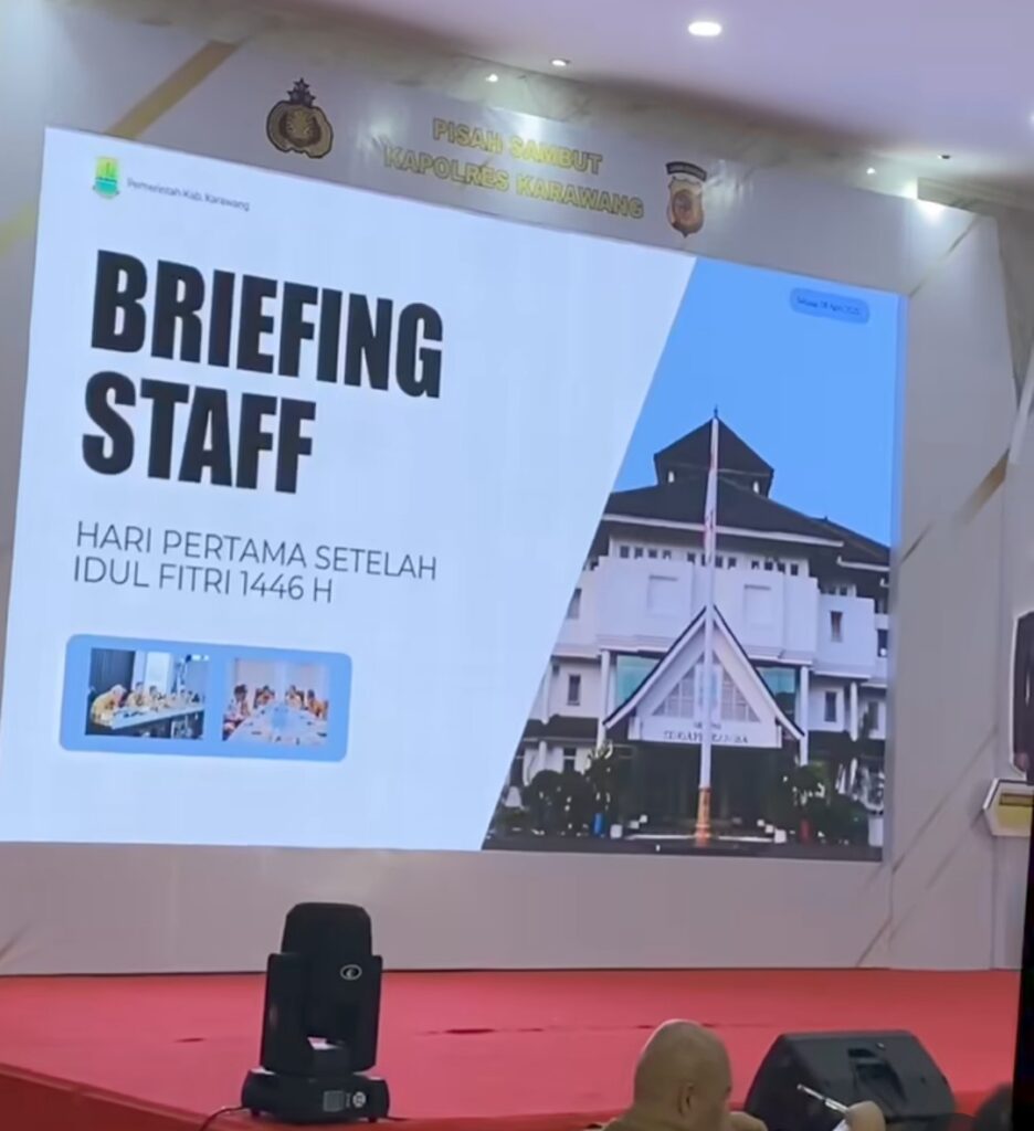 Bupati Aep Pimpin Briefing Usai Apel Pagi: Tegaskan Respons Cepat dan Koordinasi Lintas Sektor