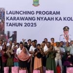 PEMKAB KARAWANG RESMIKAN PROGRAM “KARAWANG NYAAH KA KOLOT” TAHUN 2025