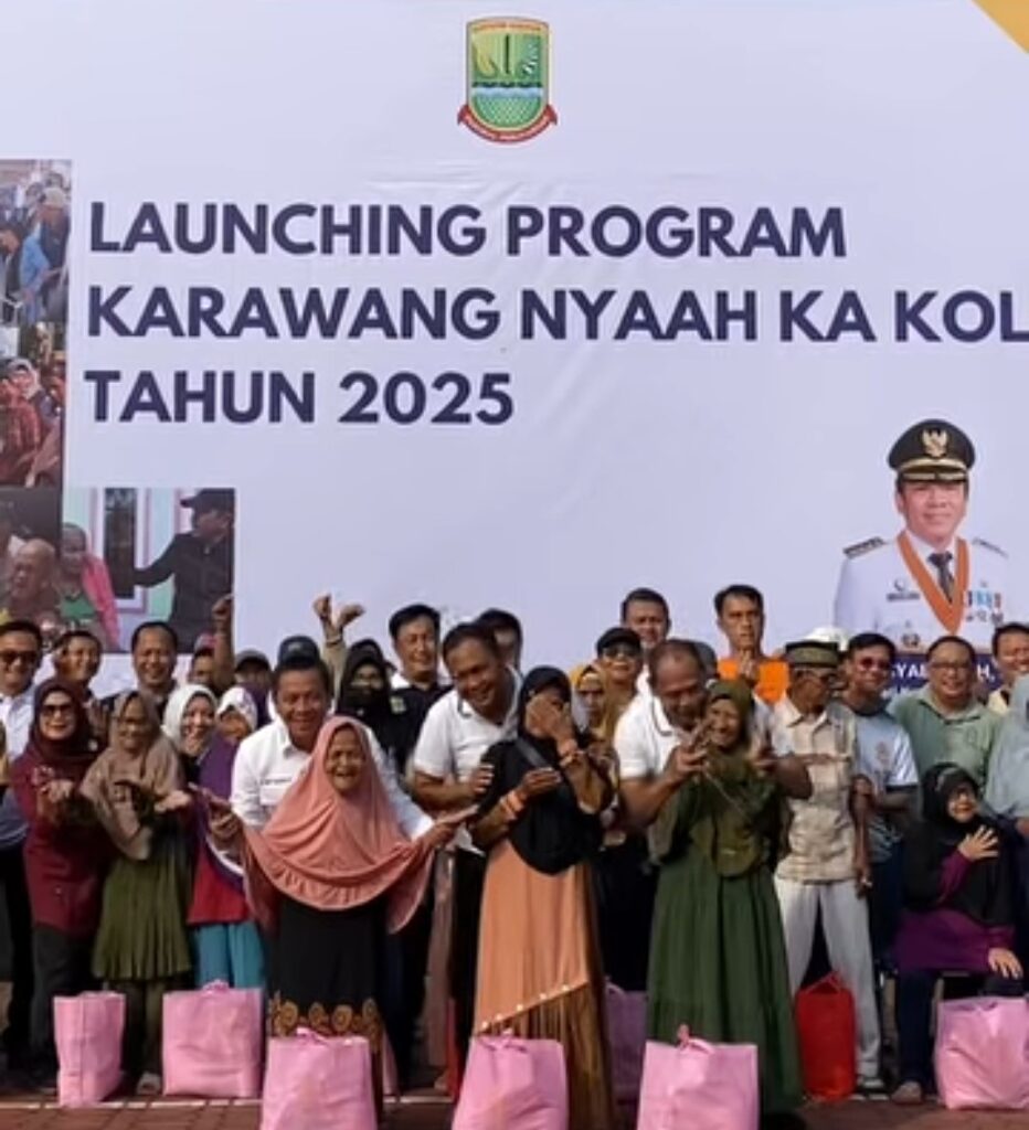 PEMKAB KARAWANG RESMIKAN PROGRAM “KARAWANG NYAAH KA KOLOT” TAHUN 2025