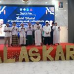 Halalbihalal dan Santunan Anak Yatim Santri Nurul Iman Digelar Meriah di Aula Husni Hamid