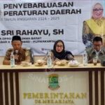 Sri Rahayu Sosialisasikan Perda Kewirausahaan Daerah di Desa Mekarjaya
