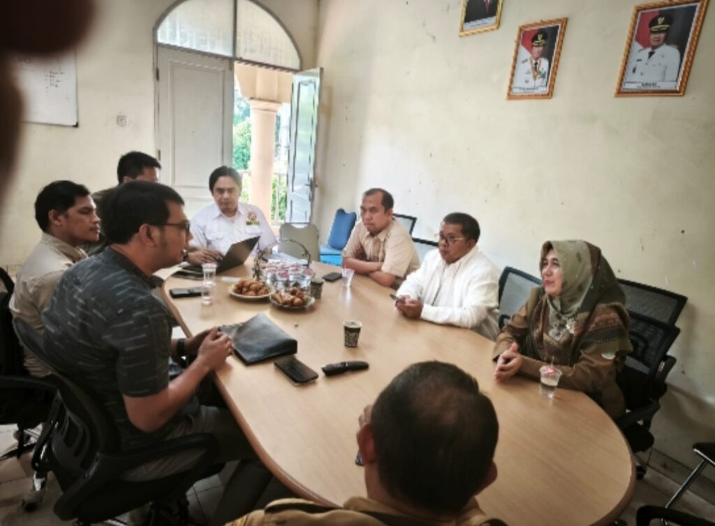 Dinas Sosial, Dinas Koperasi & UMKM, Karang Taruna dan SMESGO Gelar Rapat Koordinasi Pelatihan Kewirausahaan Pemuda
