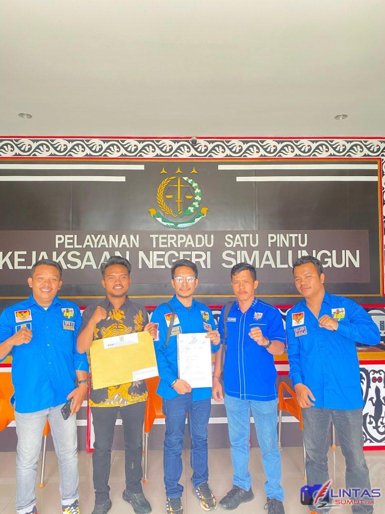 DPD KNPI Kab. Simalungun Resmi Laporkan Kesbangpol, Dispora, Sekda dan Bupati Kab. Simalungun Tahun 2020 – 2024 , Dugaan Penyalagunaan  Penyaluran Dana Hibah ke Kejaksaan Negeri Simalungun