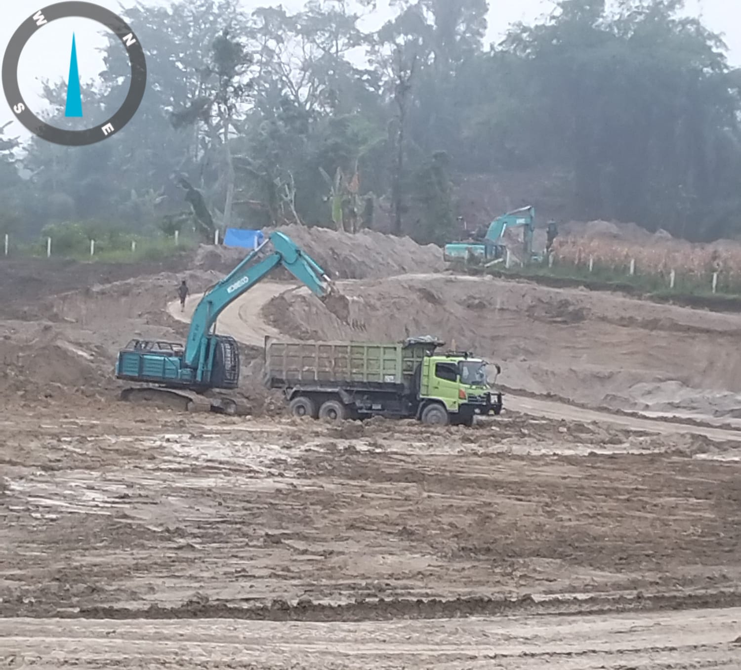Ketua DPW LSM ELANG MAS Provinsi Sumatera Utara S.Hadi.Purba TBK SH : Skandal Tanah Urug Ilegal Mengancam Proyek Tol Siantar – Prapat