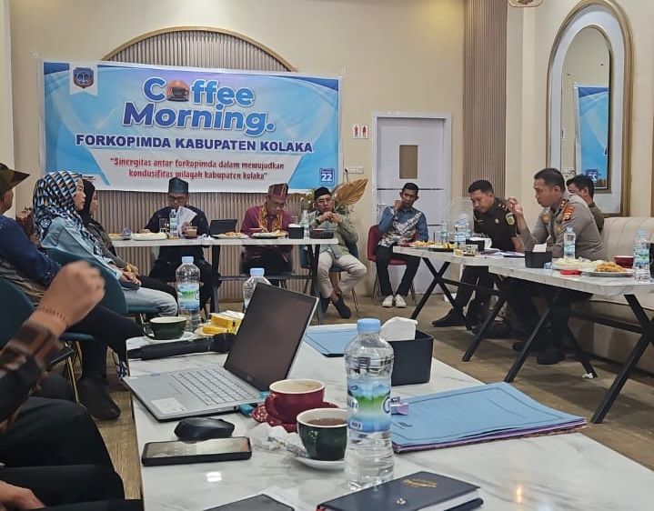 Jaga Stabilitas Daerah: Forkopimda Kolaka Rumuskan Langkah Antisipatif dalam Coffee Morning