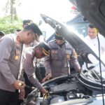 Dukung Tugas Lapangan, Kapolres Bulukumba Cek Kendaraan Dinas Personel