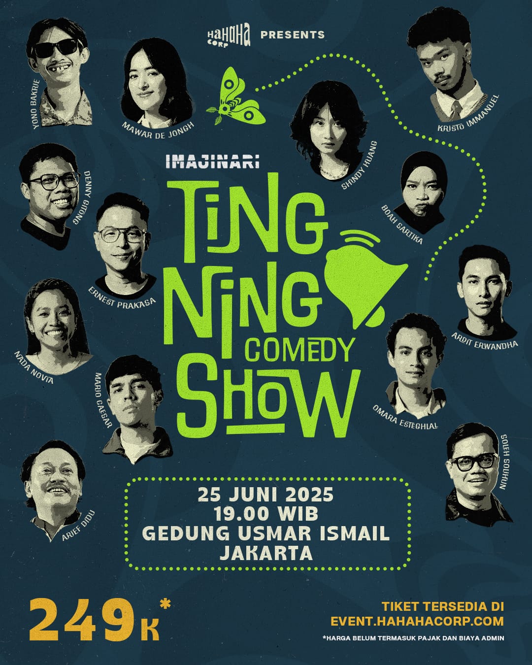 Sebelum Filmnya Tayang, Komedinya Tinggal Meninggal Hadir Duluan Lewat TINGNING COMEDY SHOW, Tiketnya Sudah Bisa Dipesan!