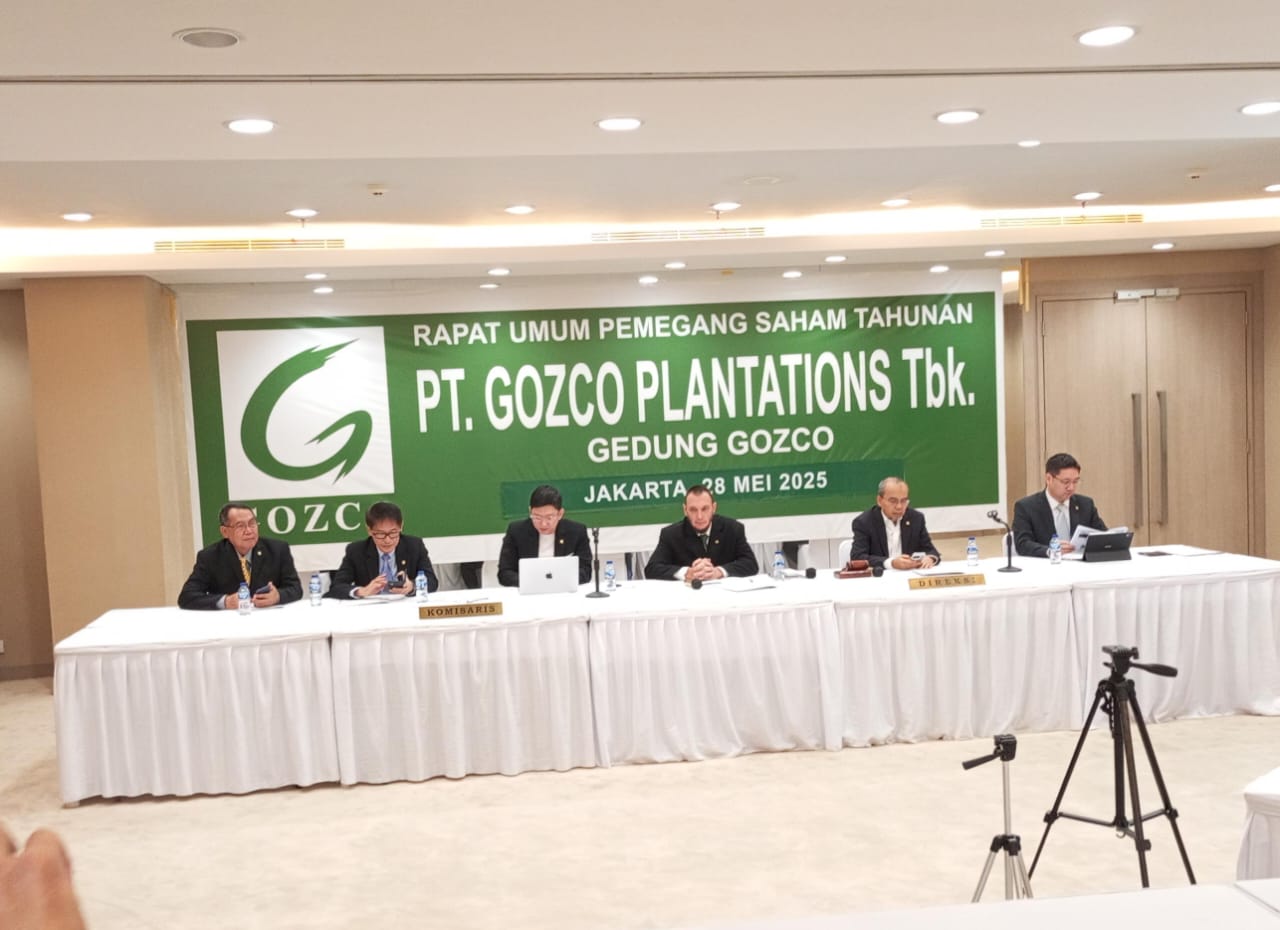 RUPS Tahunan PT GOSCO PLANTATION tbk, Fokus utama adalah mempertahankan pertumbuhan dan menjaga kesinambungan produktivitas melalui strategi jangka panjang.