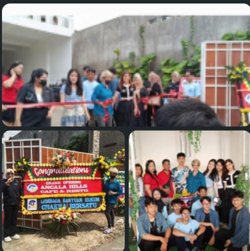 Grand opening cafe & Resto Ancala Hills, kp layung sari Desa cibeureum, kecamatan Loji, Kab Cianjur