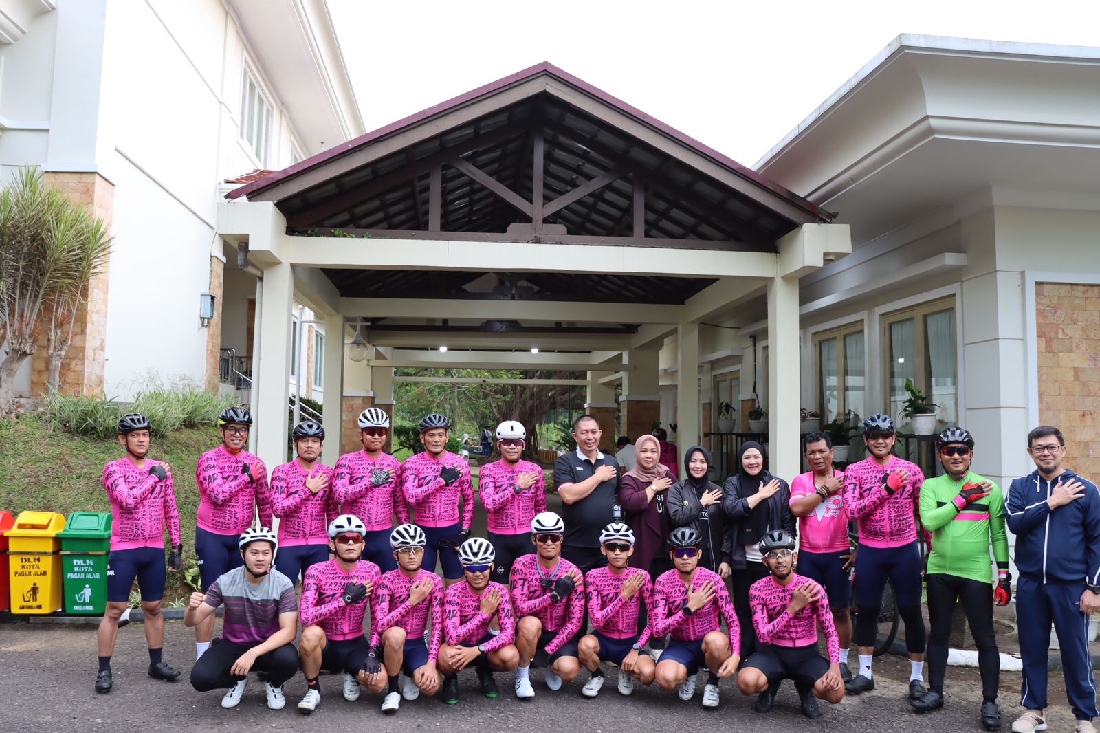 Kapolda Sumsel Kunjungi Polres Pagaralam, Gowes Bareng Forkopimda
