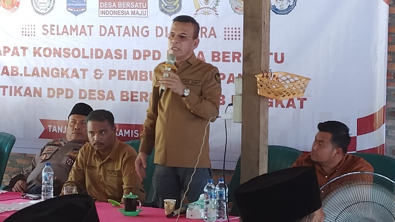 Desa Bersatu Sumut Gelar Konsolidasi di Kabupaten Langkat