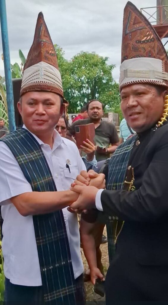 Partuha Maujana Sambut Wamen HAM di Kampung Baru Gurilla
