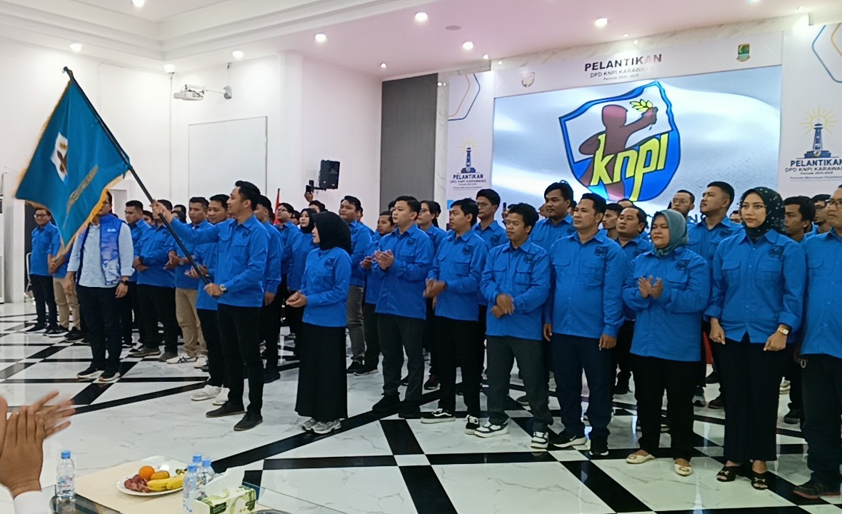 KNPI Karawang Resmi Lantik Pengurus Baru 2025–2028, Gaungkan Semangat Kebangkitan Nasional