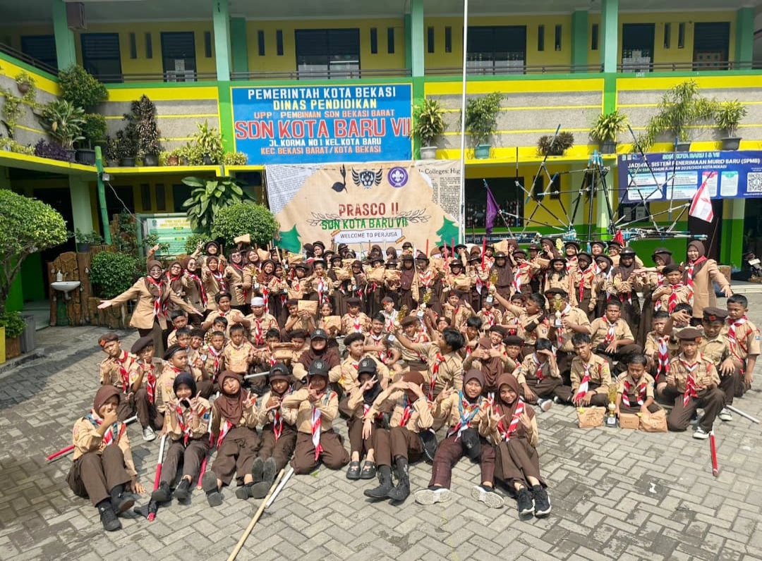 SDN KOTA BARU VII MENGADAKAN PERJUSA :  “Mewujudkan Pramuka Yang Berkarakter, Peduli dan Mandiri”