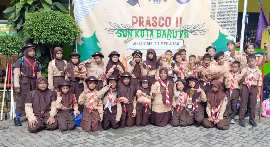 SDN KOTA BARU VII MENGADAKAN PERJUSA : “Mewujudkan Pramuka Yang Berkarakter, Peduli dan Mandiri