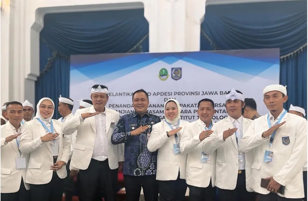 H. Sukarya WK Resmi Dikukuhkan Sebagai Ketua APDESI Jawa Barat