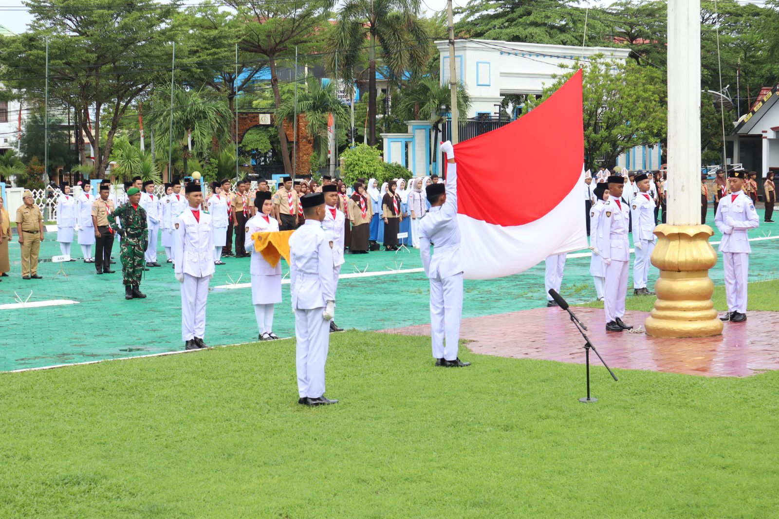 Upacara Peringatan Hari Lahir Pancasila Tahun 2025 di Kolaka Berlangsung Khidmat dan Penuh Semangat Kebangsaan