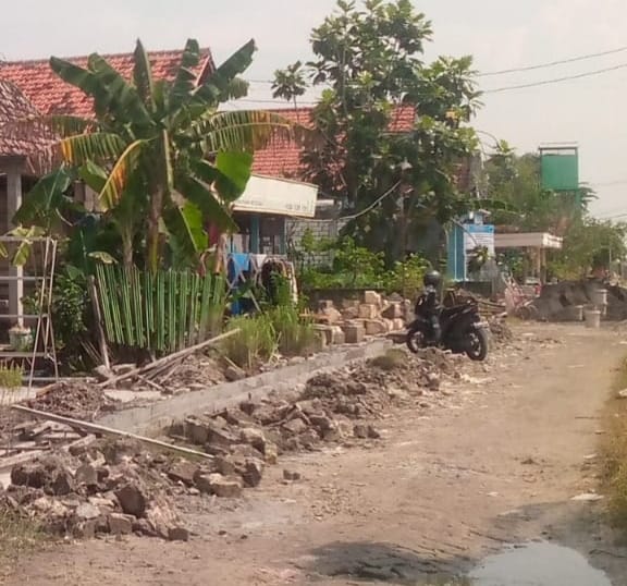 DIDUGA FIKTIF, PROYEK TPT DI DESA KALANGANYAR TUAI SOROTAN WARGA