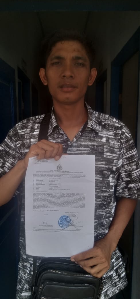 Lima Bulan Tanpa Kepastian: Ketika Pelaku Berkeliaran dan Kapolsek Indrapura Terkesan Diam,Eko Razman Sihombing Melaporkan Ke Propam Polda Sumut