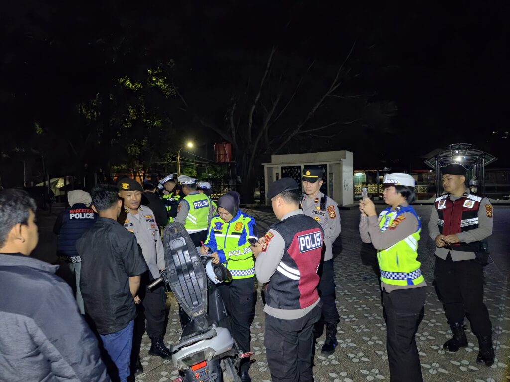 RAZIA BESAR-BESARAN YANG DI LAKUKAN POLRES PAGAR ALAM.
