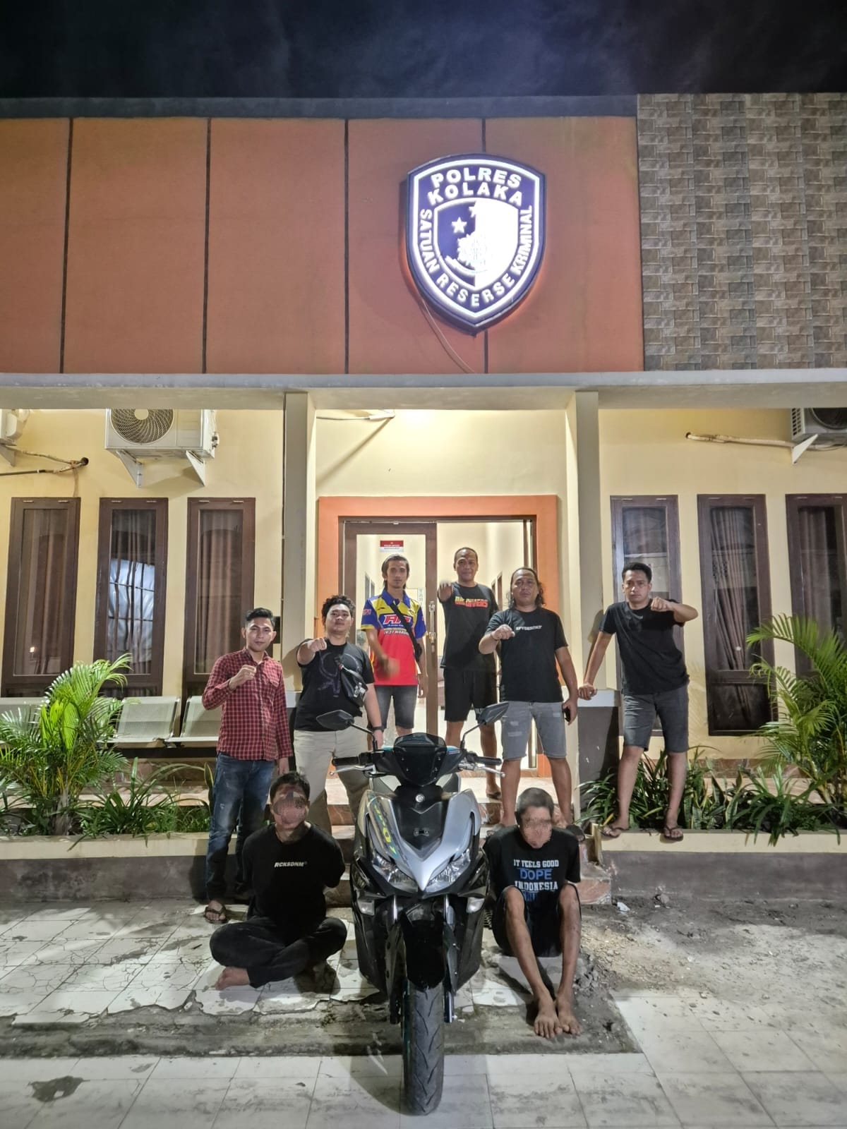 Kasus Pencurian Sepeda Motor Dan Handphone di Wilayah Hukum Polres Kolaka Terungkap 