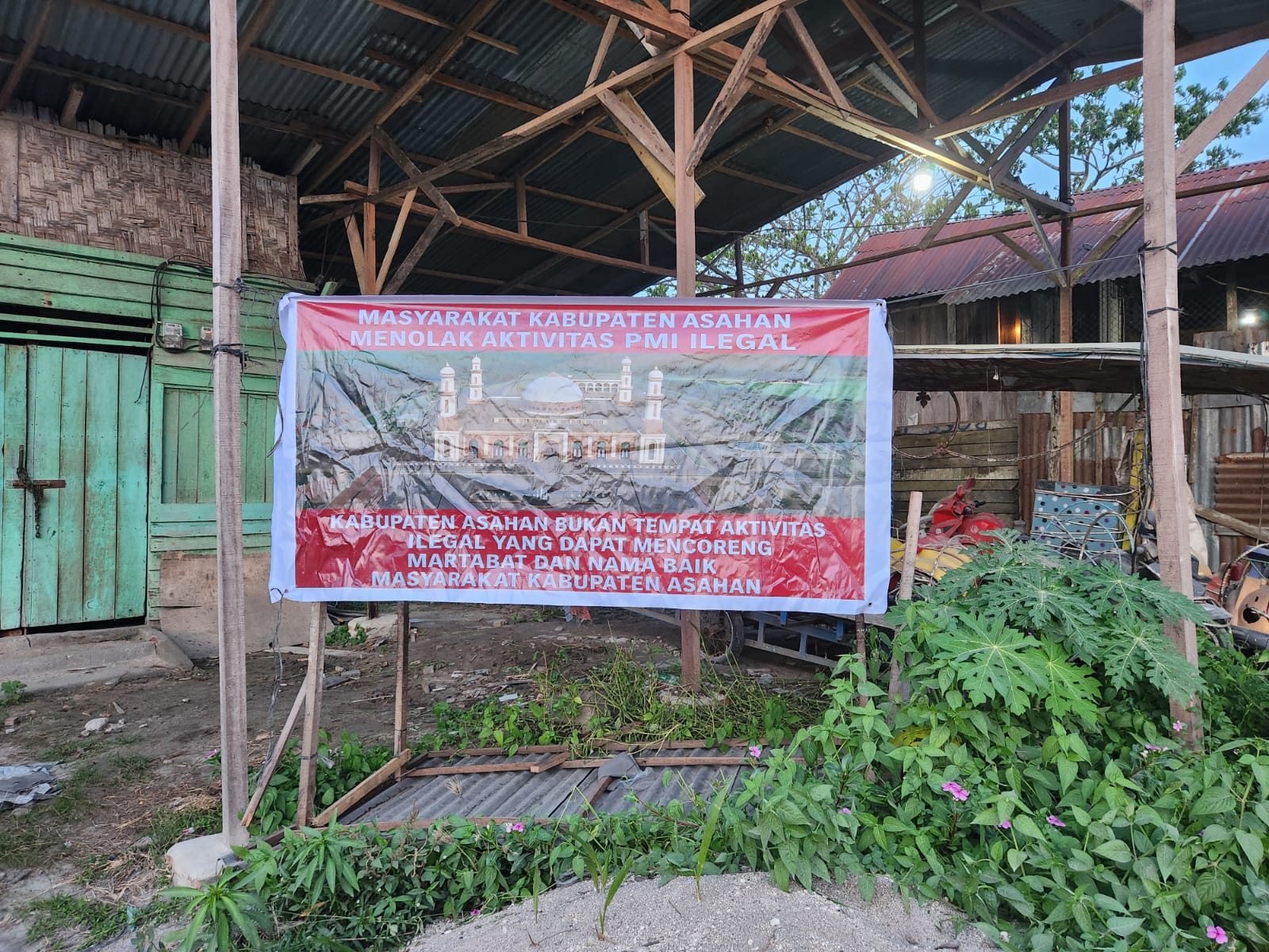 Masyarakat Kab. Asahan Menolak Aktivitas PMI (PEKERJA MIGRAN INDONESIA) Ilegal di Wilayah Mereka