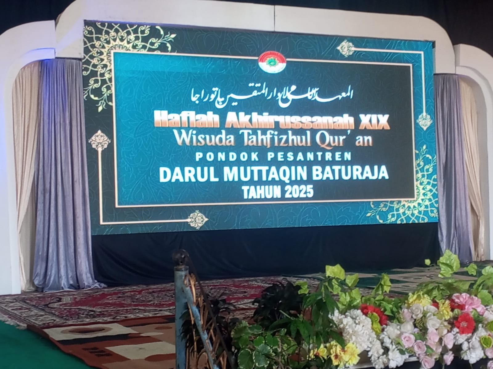 Meriah dan Haru, Wisuda Santri Ponpes Darul Muttaqin Kurup Berlangsung Khidmat