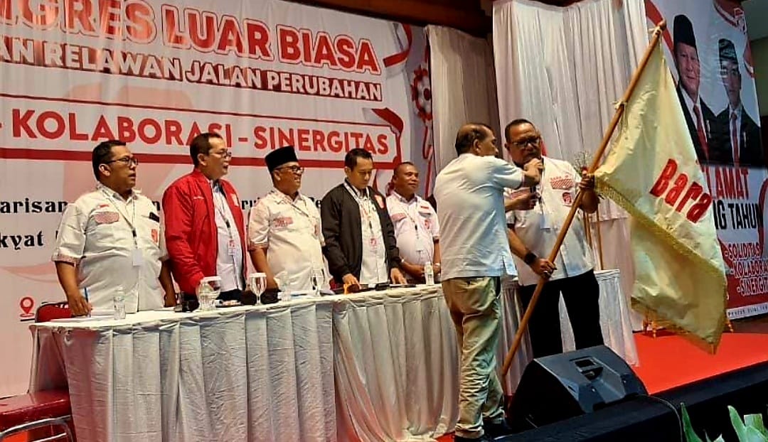 Willem Frans Ansanay Terpilih Aklamasi Ketua Umum DPP Bara JP Periode 2025-2030, Siap Kawal Pemerintahan Prabowo-Gibran.
