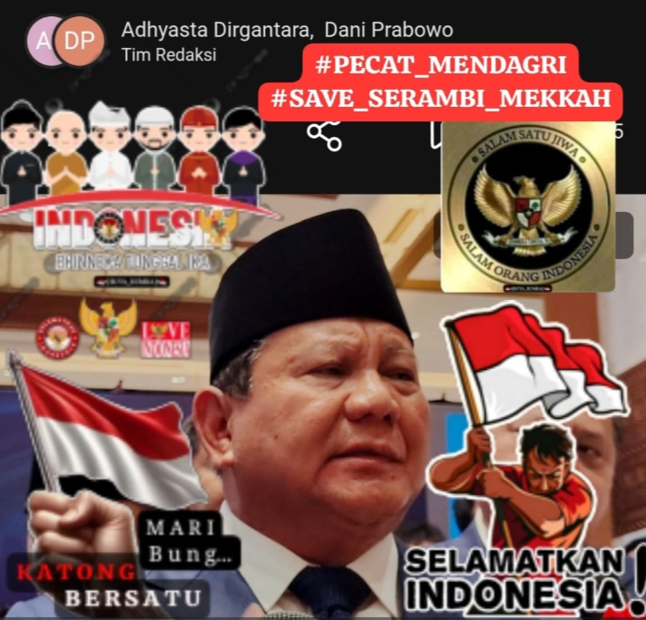 Dewan Penasehat Spiritual DPP LSM ELANG MAS Jacob Ereste : Rakyat Siap Mendukung Penuh Sikap dan Tindakan Presiden Prabowo Subianto Menindak dan Membersihkan Kabinet Merah Putih Yang Membuat Gaduh