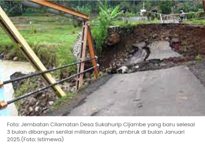 Temuan BPK : Infrastruktur Kabupaten Subang Buruk, Rugikan Negara.
