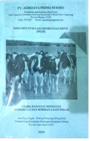 Selain Buang Limbah B 3, Diduga Ratusan Sapi Ternak Di Subang milik PT Agrijaya Prima Sukses Terjangkit PMK.