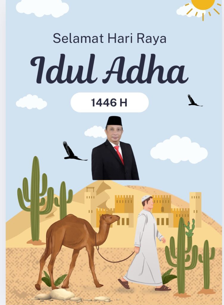 DinkopUKM Mengucapkan Selamat Hari Raya Idul Adha 1446 H: Momentum Penguatan Iman dan Kepedulian Sosial