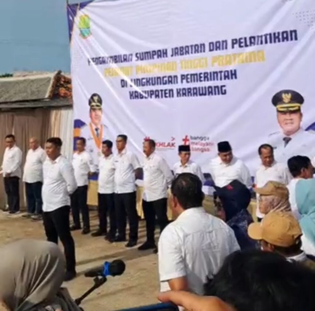 Pemkab Karawang Lakukan Rotasi Pejabat Eselon II, Dirangkaikan dengan Penanaman 2.000 Pohon Mangrove