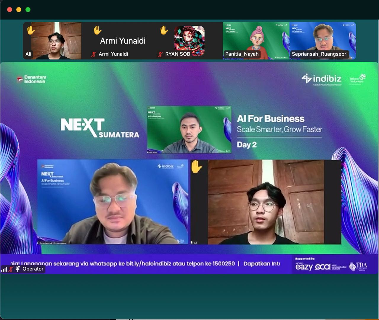 Next Sumatera 2025: Memperkuat Literasi AI bagi Pelaku UMKM dan Kreator Digital