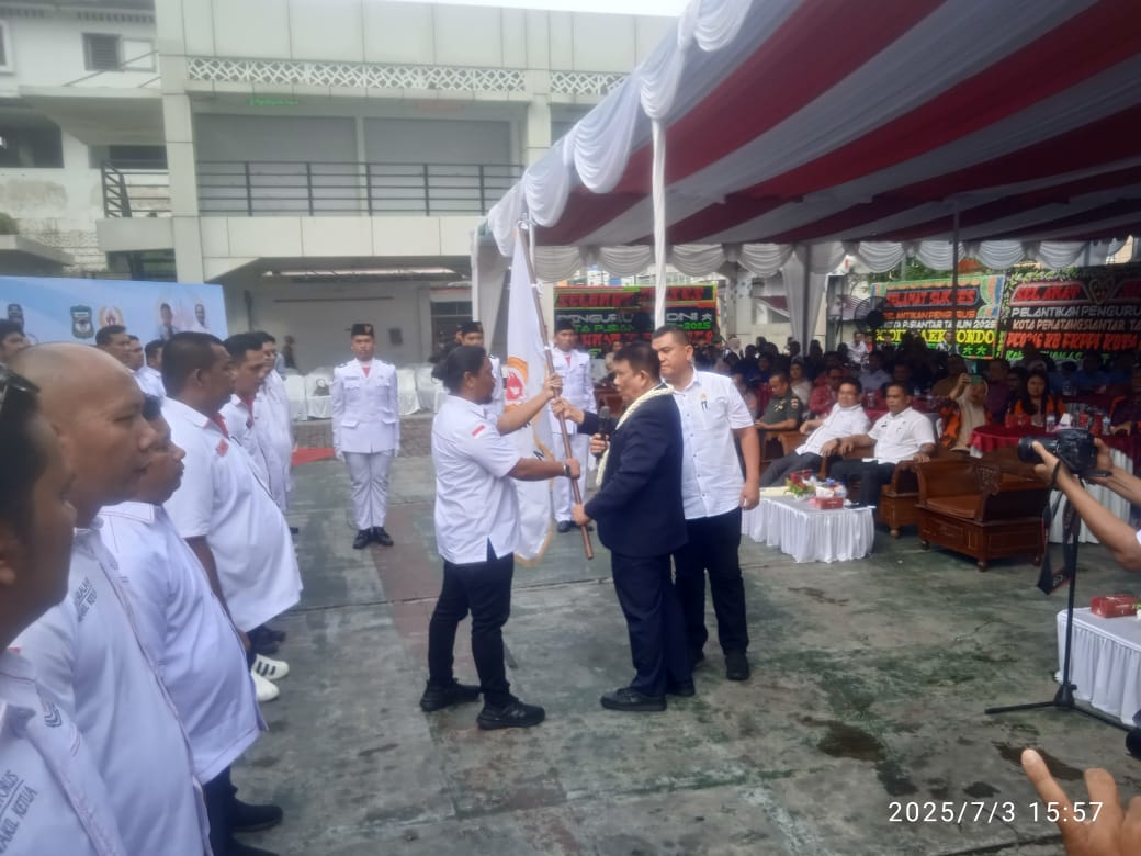 Riau Alexander Siahaan Pimpin KONI Pematangsiantar Masa Bakti 2025-2029