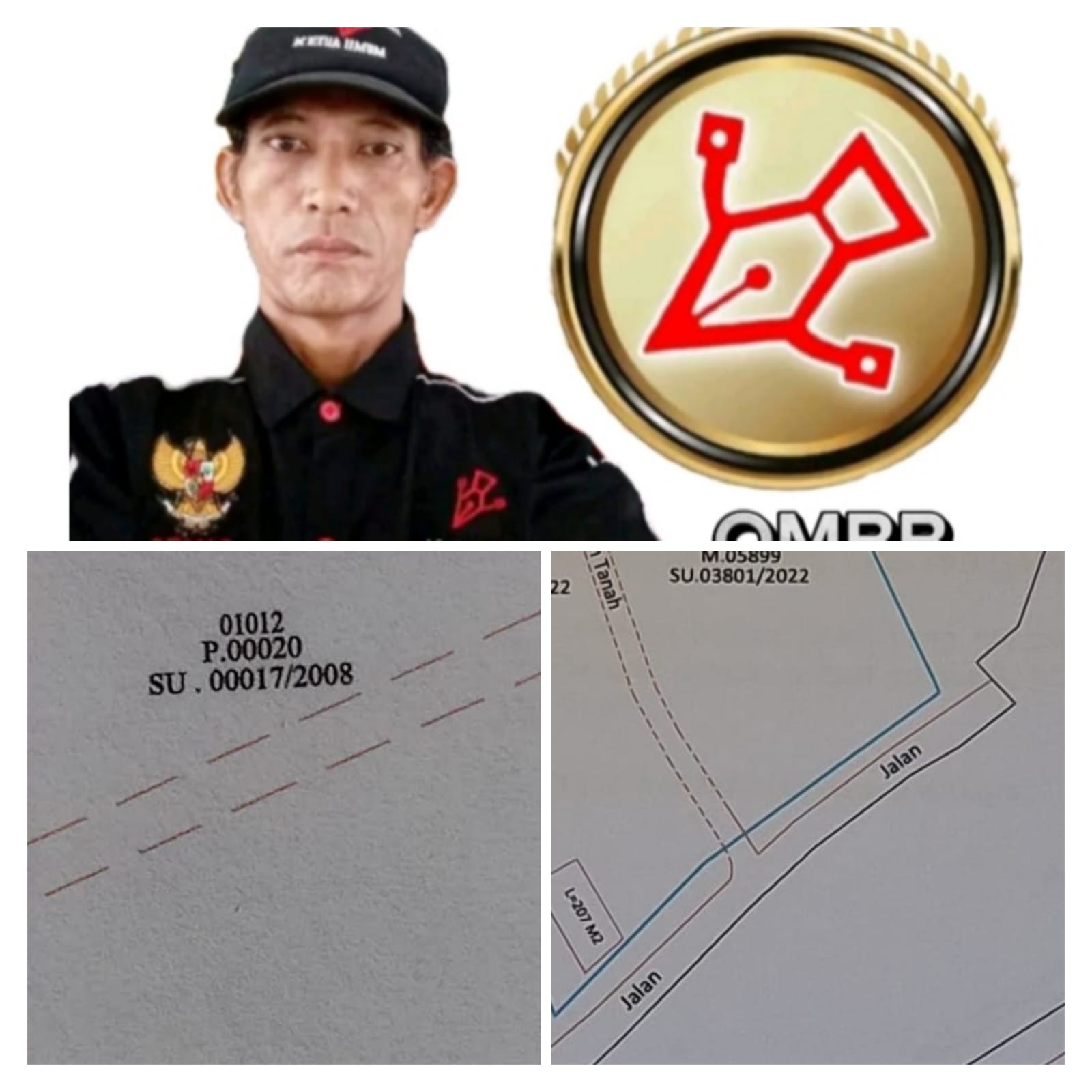Ketum OMBB M Diamin Meminta BPN Kota Harus Baik Melayani Masyarakat,